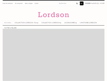 Tablet Screenshot of lordson.fr
